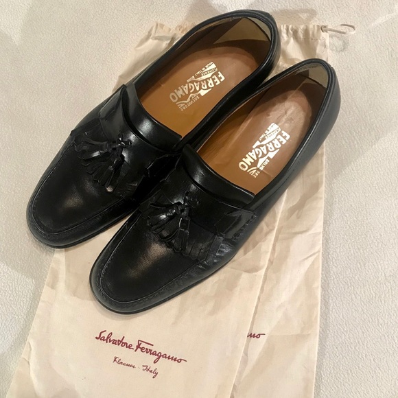 🎉Authentic Ferragamo Men’s VTG Tassel Kiltie Loafer - Picture 8 of 8